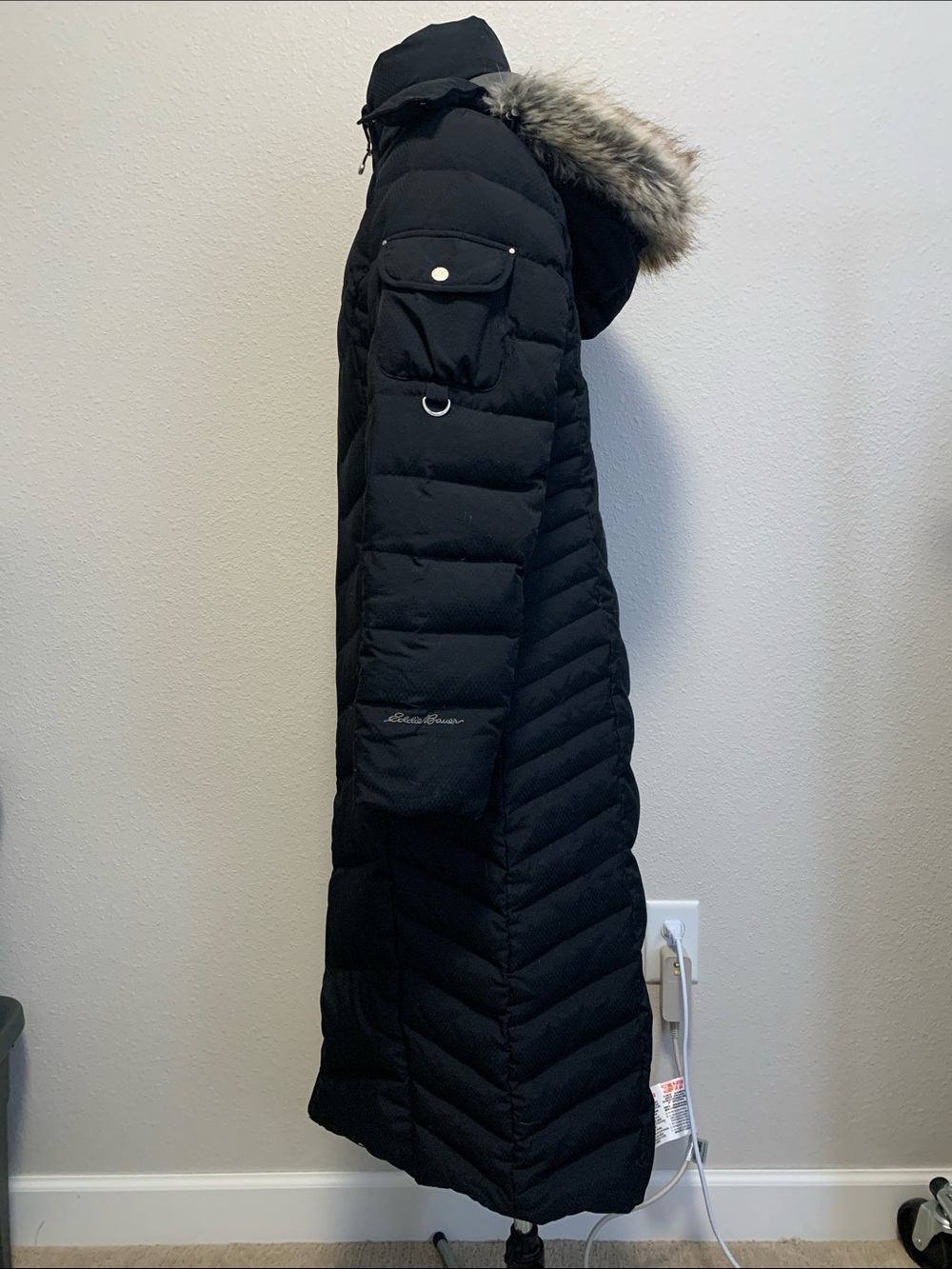 Full Length Eddie Bauer Down Parka - Picture 2 of 4